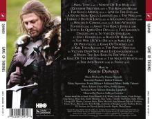 Booklet Game of Thrones