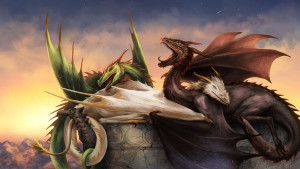 sleepy_dragons_by_vesssel-d7dcvos